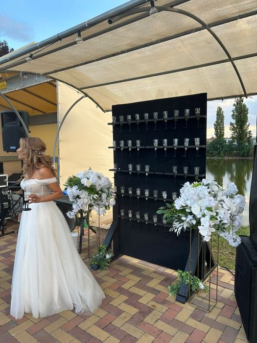 Fum greu ,explozie de baloane, bar mobil