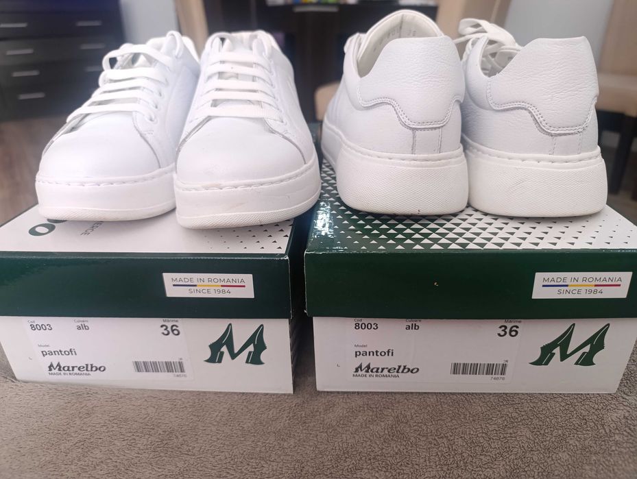 Pantofi Marelbo piele naturala