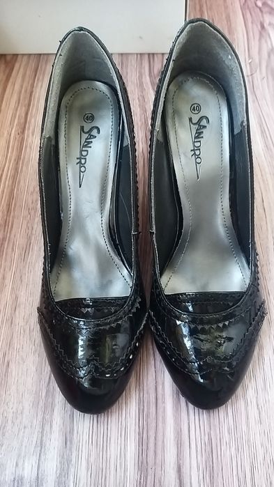 -50% Обувки кожа лак, 40 н.
