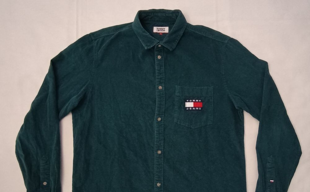 Tommy Jeans оригинална риза L памучна дълъг ръкав Tommy Hilfiger
