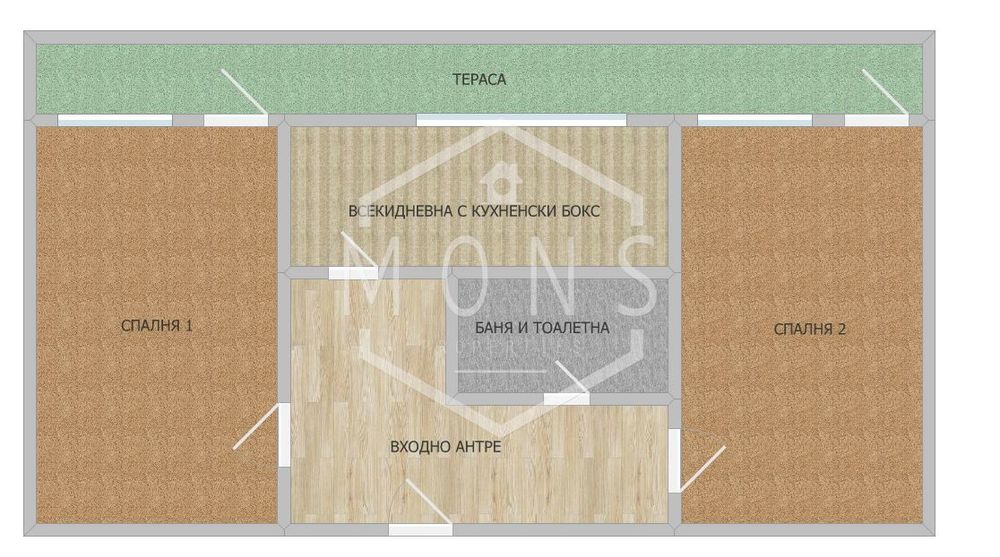Продава се Тристаен апартамент в Велико Търново, Акация - 69 кв.м за 1435 €/кв.м - Снимка #9