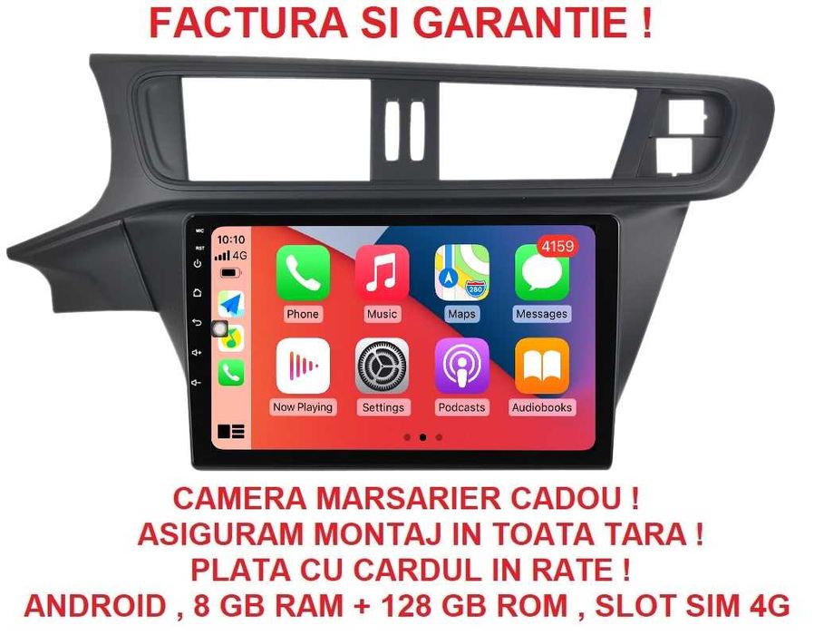 Navigatie Citroen C3 XR din 2015 - 2019 , Garantie 2GB 4GB 8GB RAM