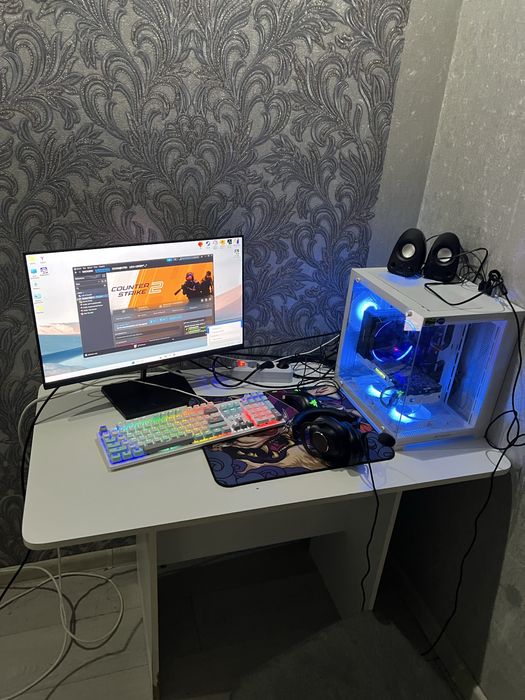 Игровой компьютер в сборе