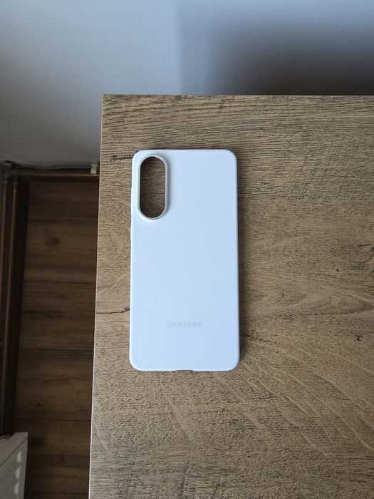 Samsung S25 EDGE husa alba silicon