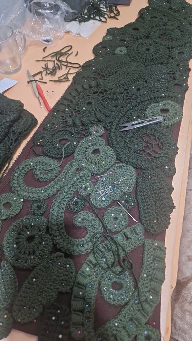 Ирландскае кружево на заказ