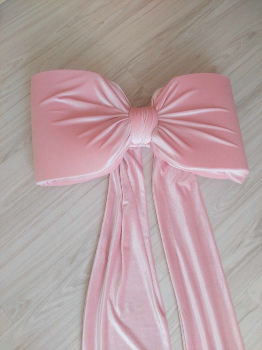 Розова панделка за украси