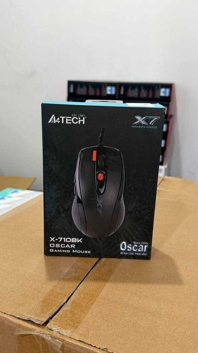 Игровая мышь A4Tech X-710BK Oscar