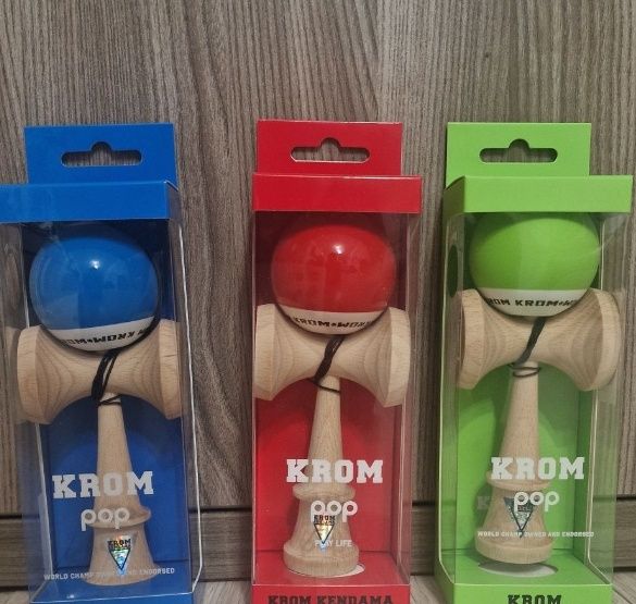 Kendama krom pop