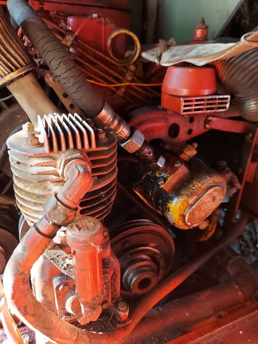 Трактор самоделка