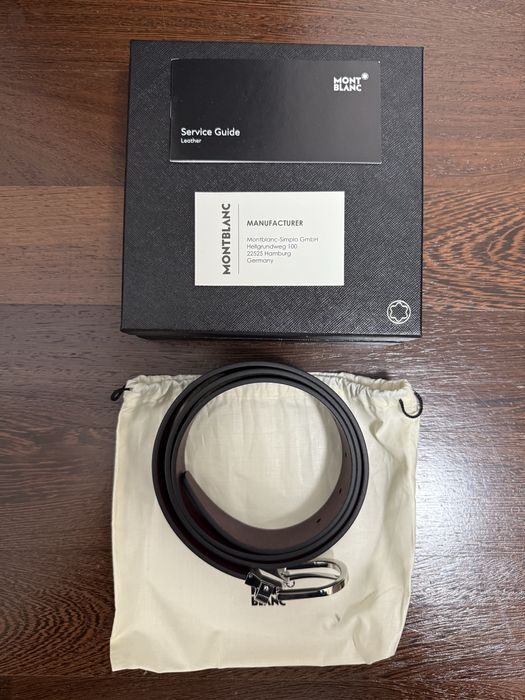 Curea Montblanc Reversibila