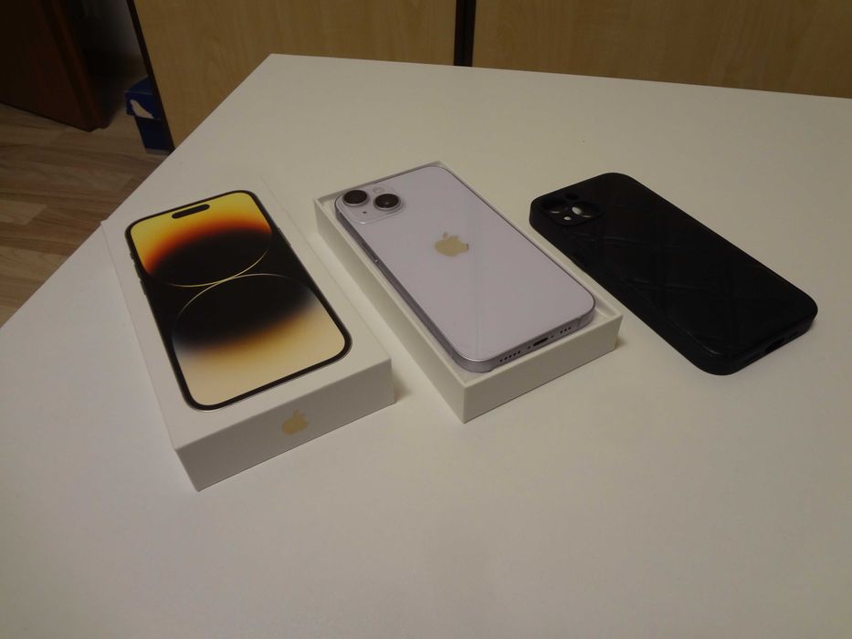 iPhone 14 Purple 128GB Impecabil in Cutie + Accesorii