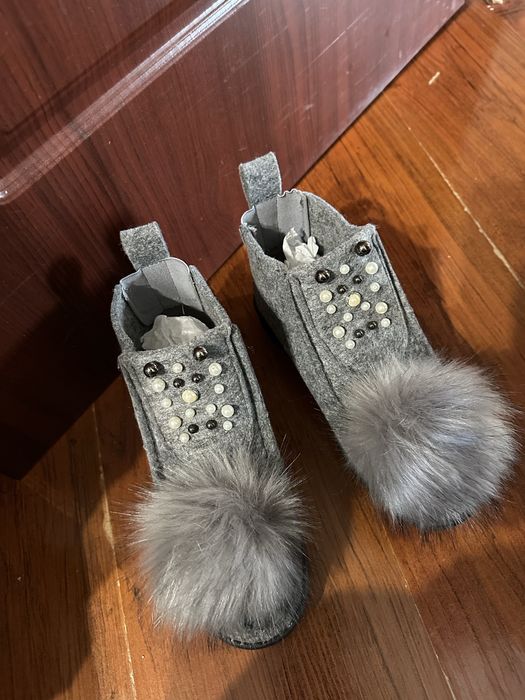 Новые, ботинки войлочные