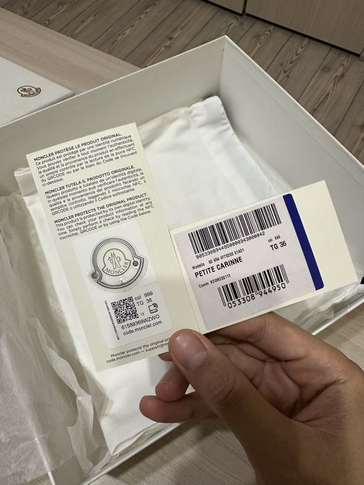 Ботинки Moncler оригинал