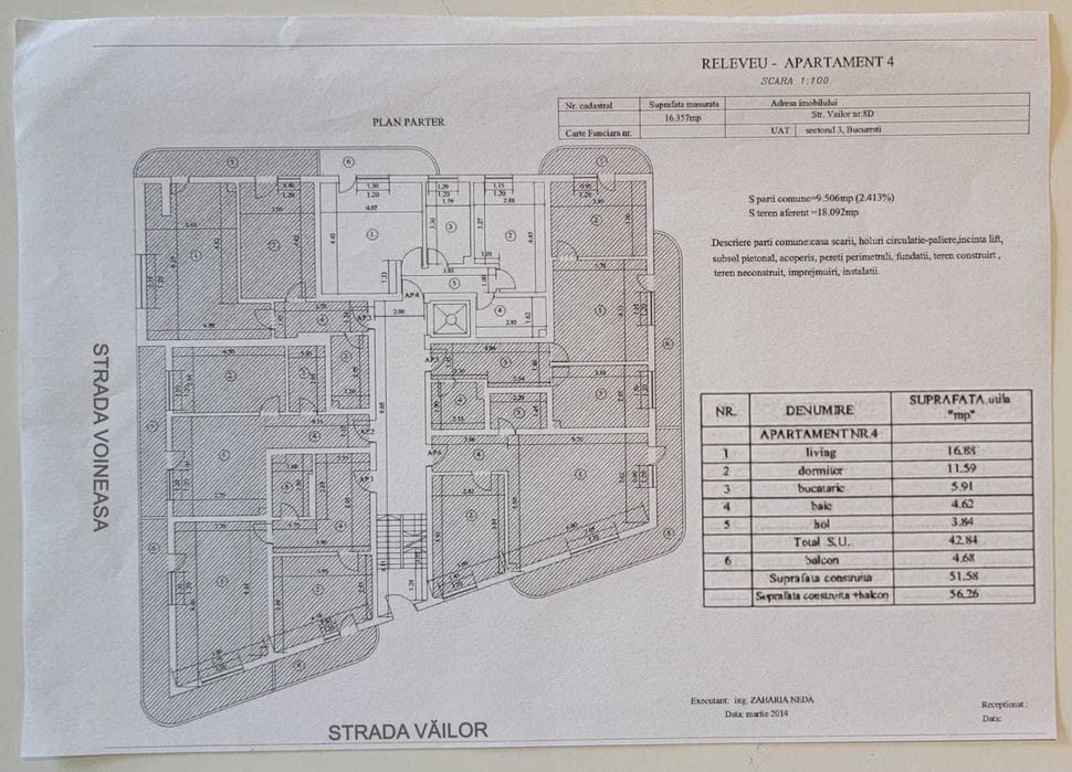 Apartament 2 camere decomandat, bloc nou, metrou Mihai Bravu
