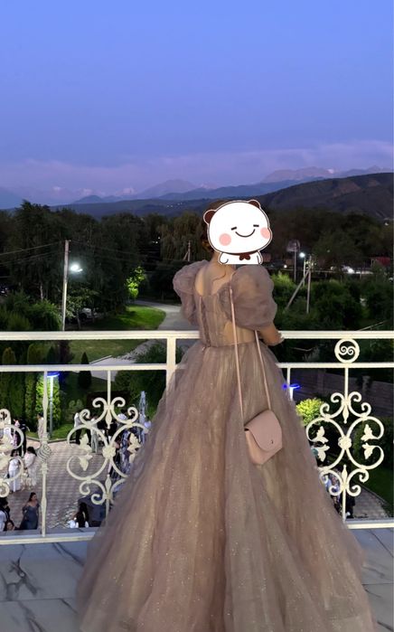 Платье пышное вечернее