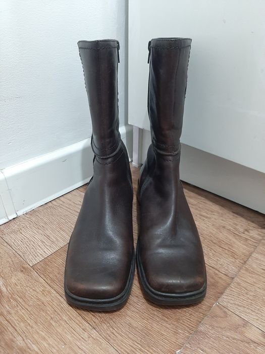 Ботиночки из кожи Tamaris