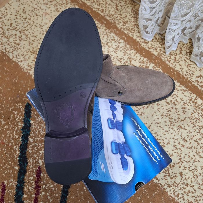 RAY полуботинки, (замш, кожа)