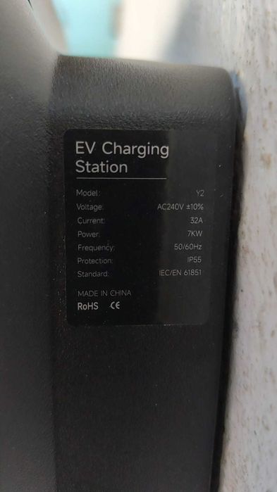 Statie 7kW, 32A, tip2, incarcator ev, auto eletric
