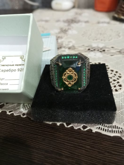 Мужской перстень ( серебро)