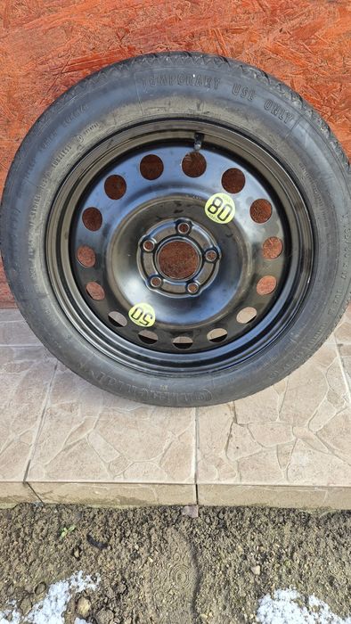 Roată rezerva slim bmw 5×120 r 17