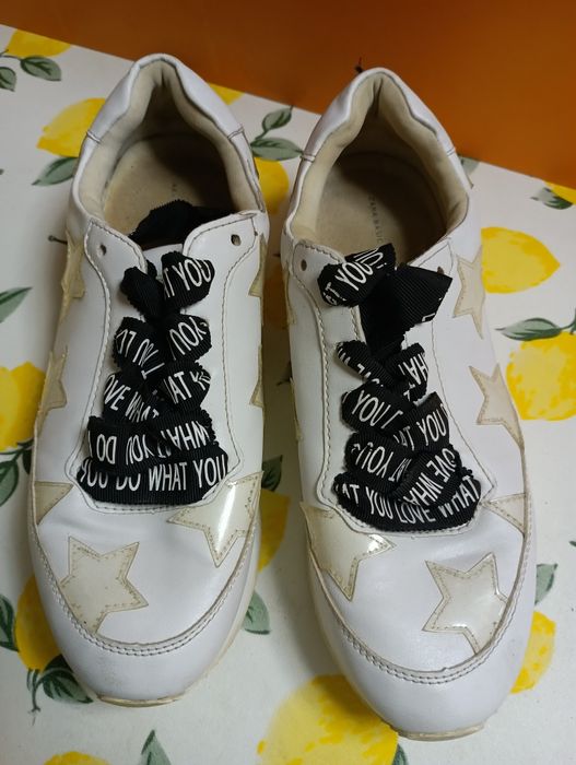 Zara N 39 сникърси кожени - 20 ля