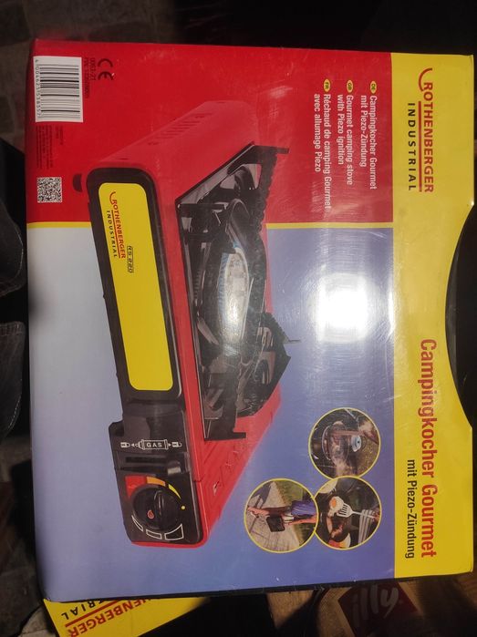 Aragaz camping și Roaster Rotenberger