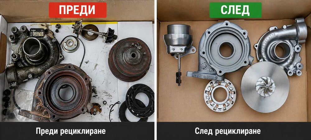 Ремонт, рециклиране  и настройка на турбокомпресори