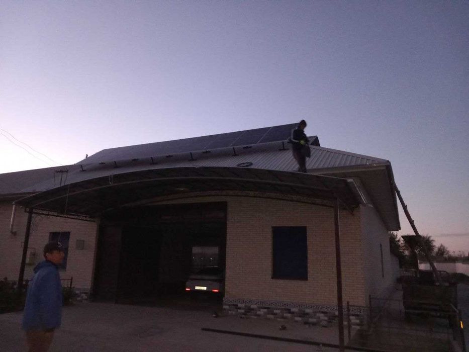 Quyosh panellari o‘rnatish xizmati sifatli xizmat