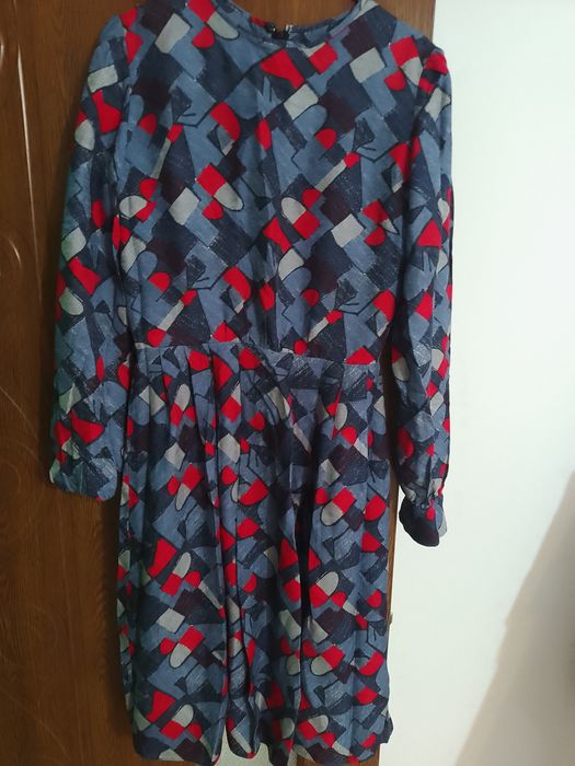 Rochie damă casual ,cu imprimeu deosebit ,calitativă