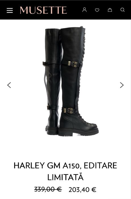 Cizme Musette Harley Gm