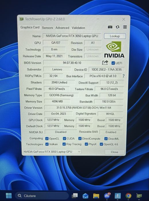 Laptop Gaming Lenovo Legion 5