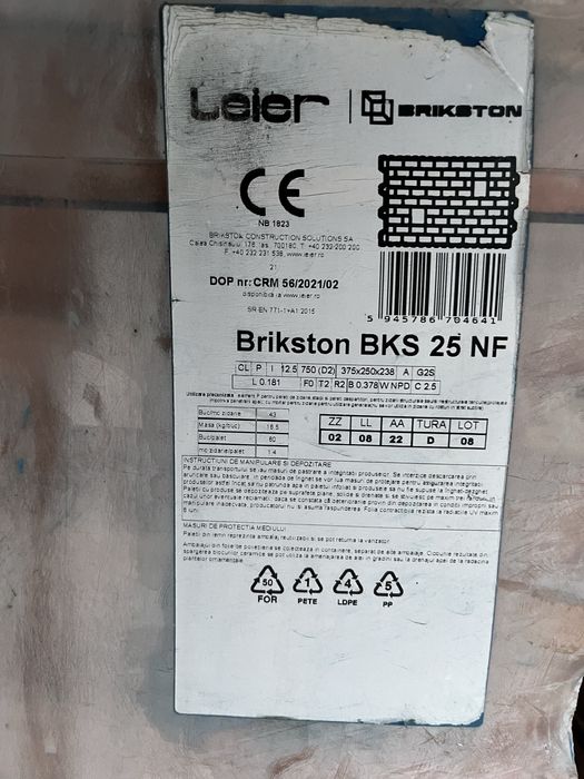 Vand Caramida Brikston BKS 25 NF