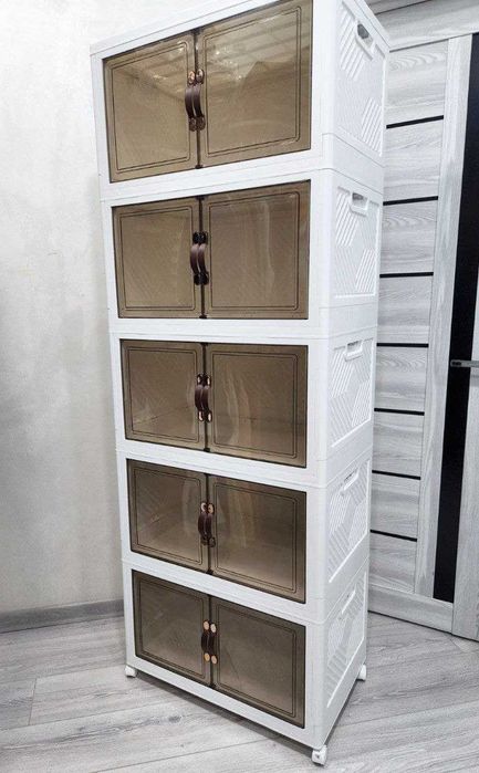 складной пластиковый шкаф для хранения