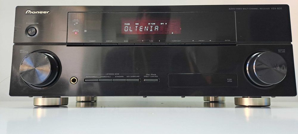Amplificator Pioneer VSX-820 Receiver HDMI ARC 3D USB HD Audio RDS Negru