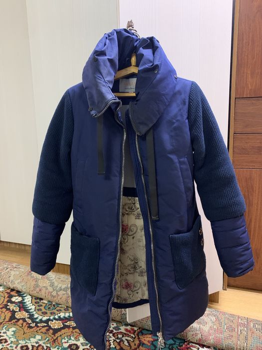 Пуховик на девочку 140 см