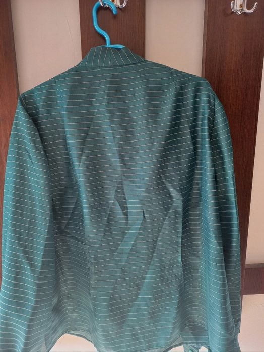 Bluza dama de matase maneca lunga marime 46-48 sau XL stare perfecta