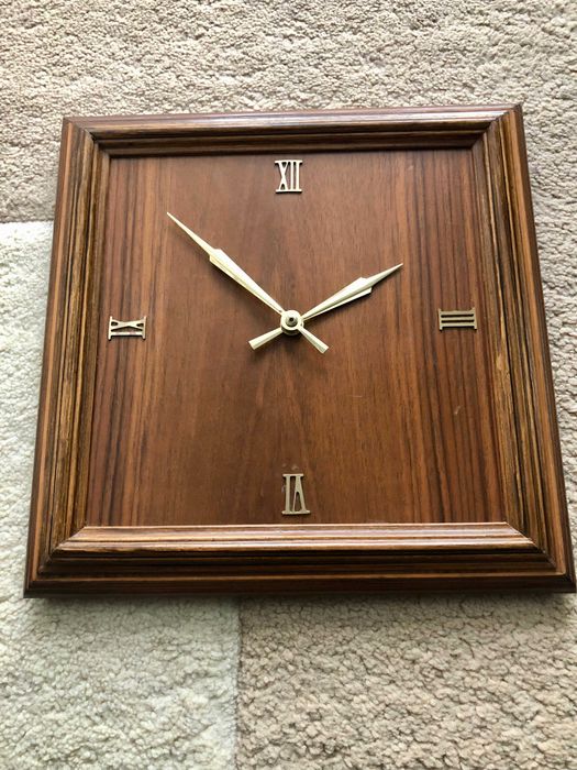 Ceas de perete Junghans, lemn, mecanism Quartz, Made in Germany