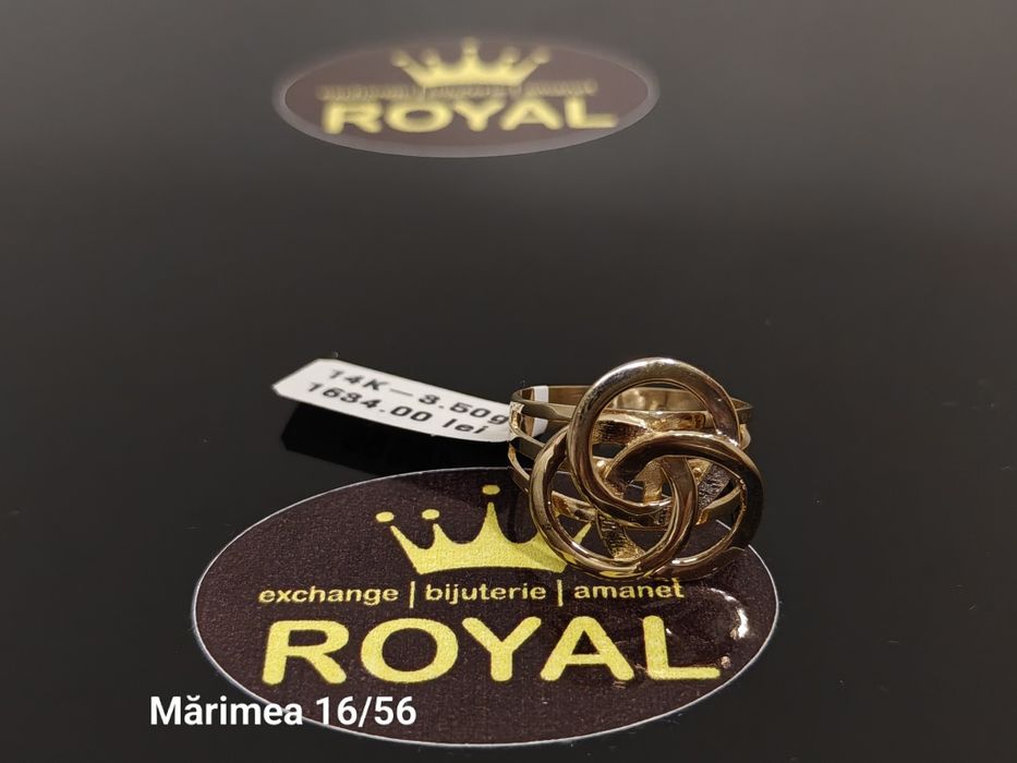 Bijuteria Royal: Inel aur 14k/3.5 gr