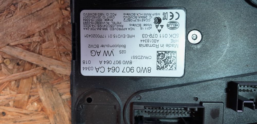 Audi A4 Tdi calculator/control unit/modul comfort