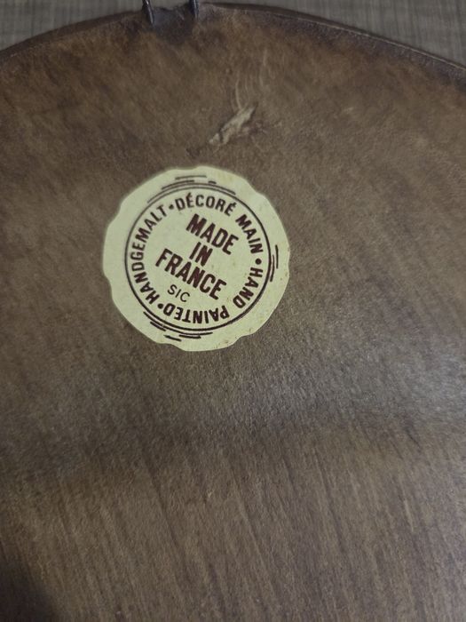 Ретро стенна чиния