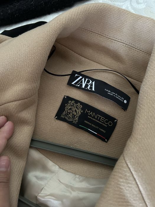 Пальто от ZARA оверсайз