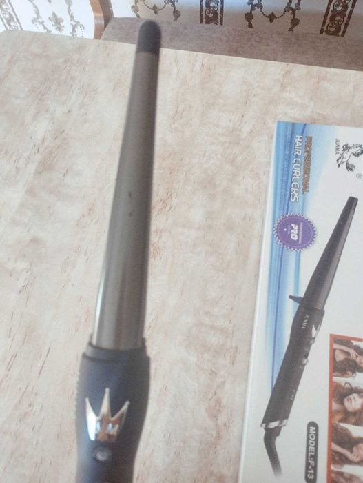 Плойка конусная для локонов, Junma F-13