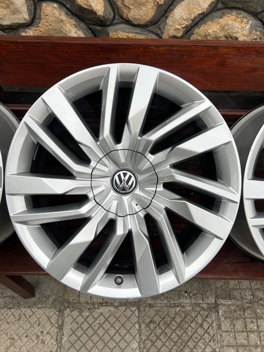 КАТО НОВИ!!! Джанти 19 5х112 Фолксваген Туарег Djanti 19 5x112 VW Touareg Originalni