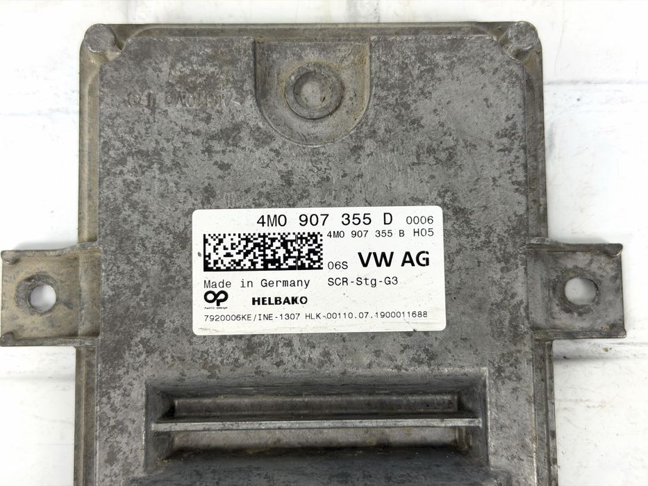 Модул ADBLUE AUDI A4 B9 A5 F5 Q7 4M 4M0907355D 4M0907355B