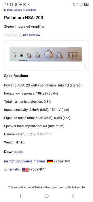 Linie midi PALLADIUM NSA-200/NST-200/NSC-200 (30cm lățime)