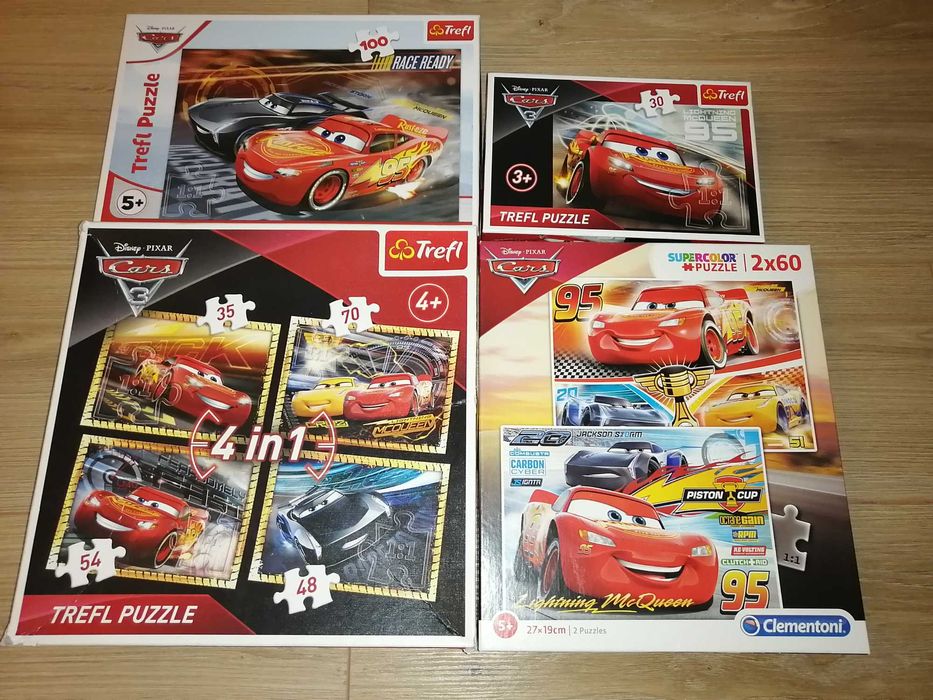 Set joc puzzle Cars