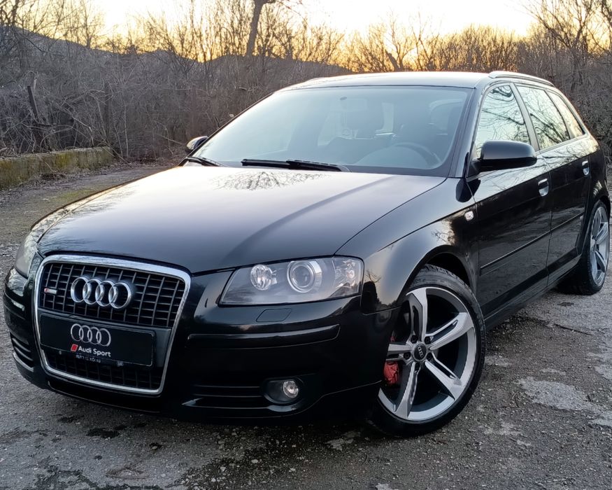 Лек автомобил Ауди А3 Слайн Audi A3 Sportback Sline 2.0tdi 140 bmm