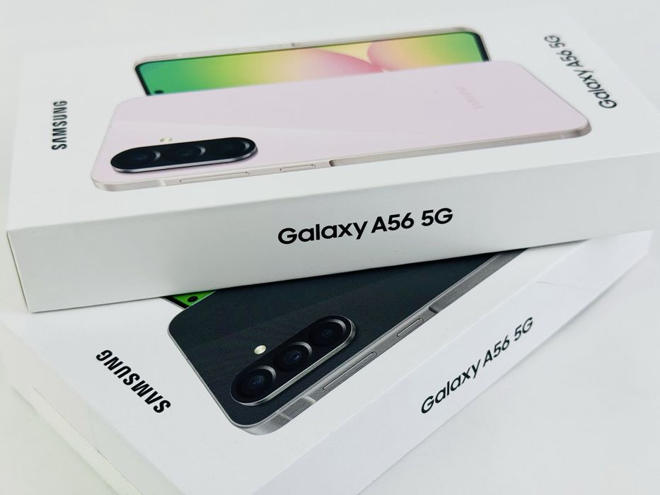 НОВ! Samsung Galaxy A56 5G 128GB 8RAM Graphite / Olive / Light Grey