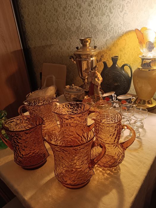 Блюда фарфор, стекло советское