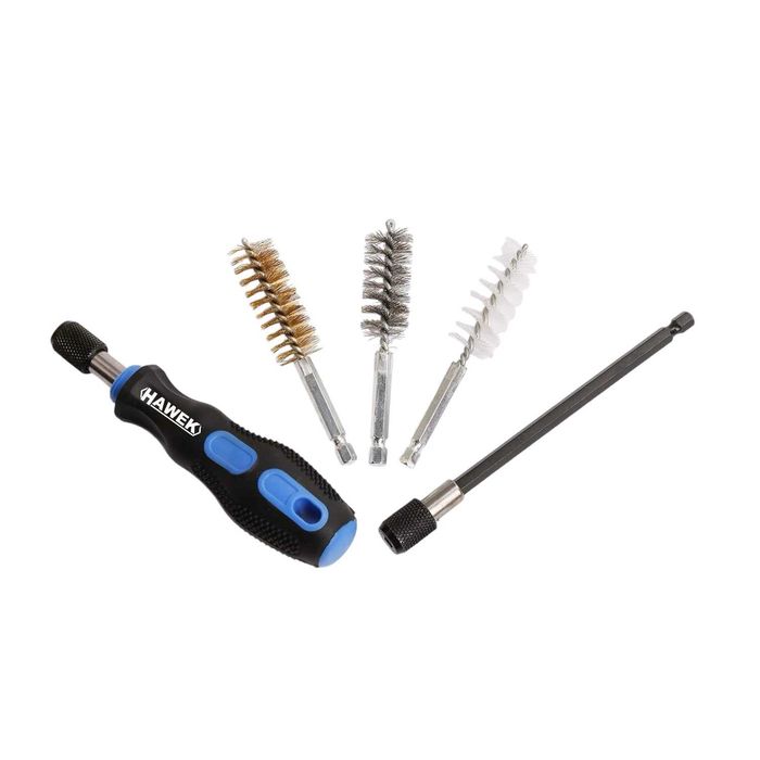 Комплект четки за почистване на цилиндри, втулки, тръби 38 части HAWEK